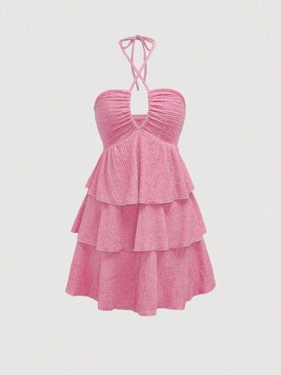 Elegant pink dress