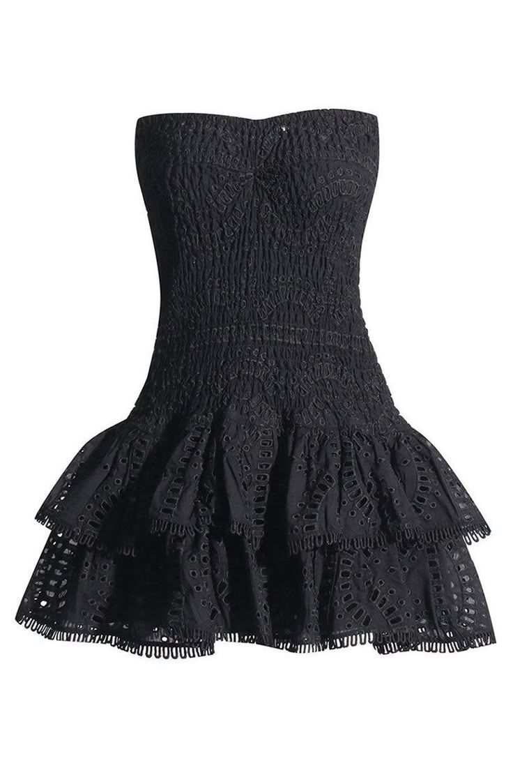 Sleek black dress